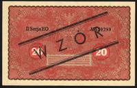 20 marek polskich 23.08.1919, WZÓR, II serja EO,