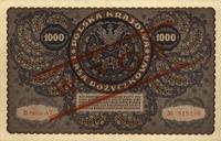 1.000 marek polskich 23.08.1919, WZÓR, III serja