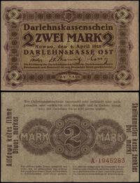 Polska, 2 marki, 4.04.1918