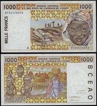 1.000 franków 1996-1998, seria A, numeracja 9721