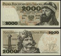 2.000 złotych 1.05.1977, seria E, numeracja 3451