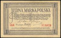 1 marka polska 17.05.1919, seria IAK 373020, Mił