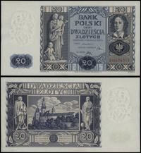 20 złotych 11.11.1936, seria BH, numeracja 45651