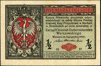 1/2 marki polskiej 9.12.1916, “Generał”, seria B