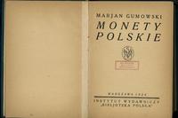 wydawnictwa polskie, Marian Gumowski + Monety Polskie