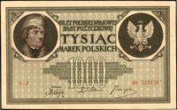 1.000 marek polskich 17.05.1919, seria J 228330,