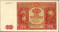 100 złotych 15.05.1946, seria A 6644141, Miłczak