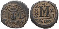 Bizancjum, follis, 596/597 (14 rok panowania)