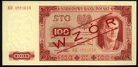 100 złotych 1.07.1948, WZÓR, seria KR, Miłczak 1