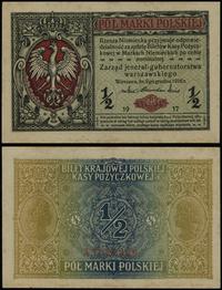 1/2 marki polskiej 9.12.1916, jenerał, seria A 7