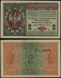 2 marki polskie 9.12.1916, Generał, seria B 4112