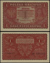 1 marka polska 23.08.1919, seria I-GT 684243, wy