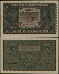 5 marek polskich 23.08.1919, seria II-CW 139106,