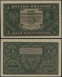 5 marek polskich 23.08.1919, seria II-BB 255967,