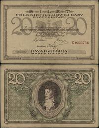 20 marek polskich 17.05.1919, seria E 0235756, z