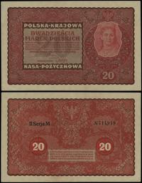 20 marek polskich 23.08.1919, seria II-M 714949,