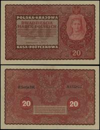 20 marek polskich 23.08.1919, seria II-DK 433877