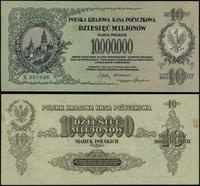 10.000.000 marek polskich 20.11.1923, seria X 39