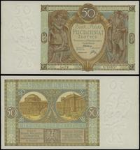 50 złotych 1.09.1929, seria EW 9700857, małe zag