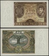 100 złotych 9.11.1934, seria AV 6375243, znak wo