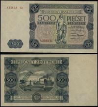 500 złotych 15.07.1947, seria G2 435678, lekko u