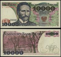 10.000 złotych 1.02.1987, seria U 1400639, ostat