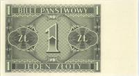1 złoty 1.10.1938, tylko strona odwrotna, Miłcza