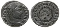 follis 324, Heraclea, Aw: Popiersie cesarza w pr