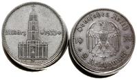 Niemcy, zestaw 10 x 2 marki, 1934