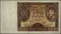 100 złotych 9.11.1934, znak wodny typu +x+, niew