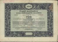 Polska, 7 % list zastawny na 100 złotych w złocie, 1.01.1928