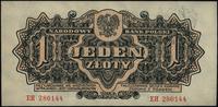 1 złoty 1944, "obowiązkowym", seria EH, Miłczak 