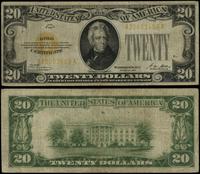20 dolarów 1928, seria A 20053458 A, podpisy Woo