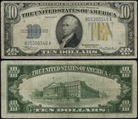 10 dolarów 1934, seria B 05306540 A, żółta piecz