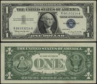 1 dolar 1957, seria R 96153214 A, niebieska piec