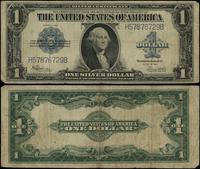 1 dolar 1923, seria H 57876729 B, niebieska piec