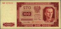 100 złotych 1.07.1948, seria KB, Miłczak 139f