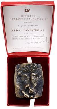 Polska, medal pamiątkowy Ogólnopolskiego Kongresu Pedagogicznego Nauczycieli, 1977