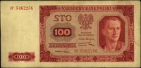 100 złotych 1.07.1948, seria EF, Miłczak 139c
