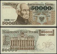 50.000 złotych 1.12.1989, seria A, numeracja 667
