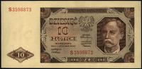 10 złotych 1.07.1948, seria S, Miłczak 136a