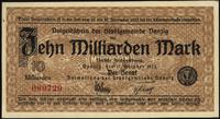 10 miliardów marek 11.10.1923, seria 060720, Mił