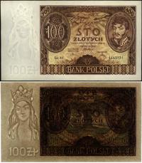 100 złotych 2.06.1932, seria AV, znak wodny +X+,