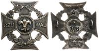 krzyż harcerski żeński 1915-1916, seria A, numer