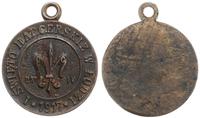 Polska, medalik z okazji I święta harcerskiego w Łodzi, 1917