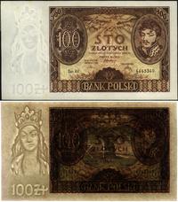 100 złotych 2.06.1932, seria AV, znak wodny +X+,