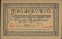 1 marka 17.05.1919, seria I CN, Miłczak 19b