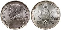 1.000 lirów 1978, Rzym, srebro, piękne, Berman 3