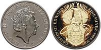 5 funtów 2017, Royal Mint, moneta z serii Płonąc