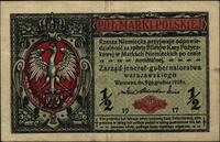 1/2 marki polskiej 9.12.1916, "jenerał" Seria A.